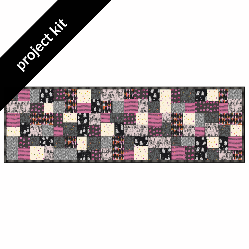 Halloween Project Kit : Mini Brick Road Table Runner