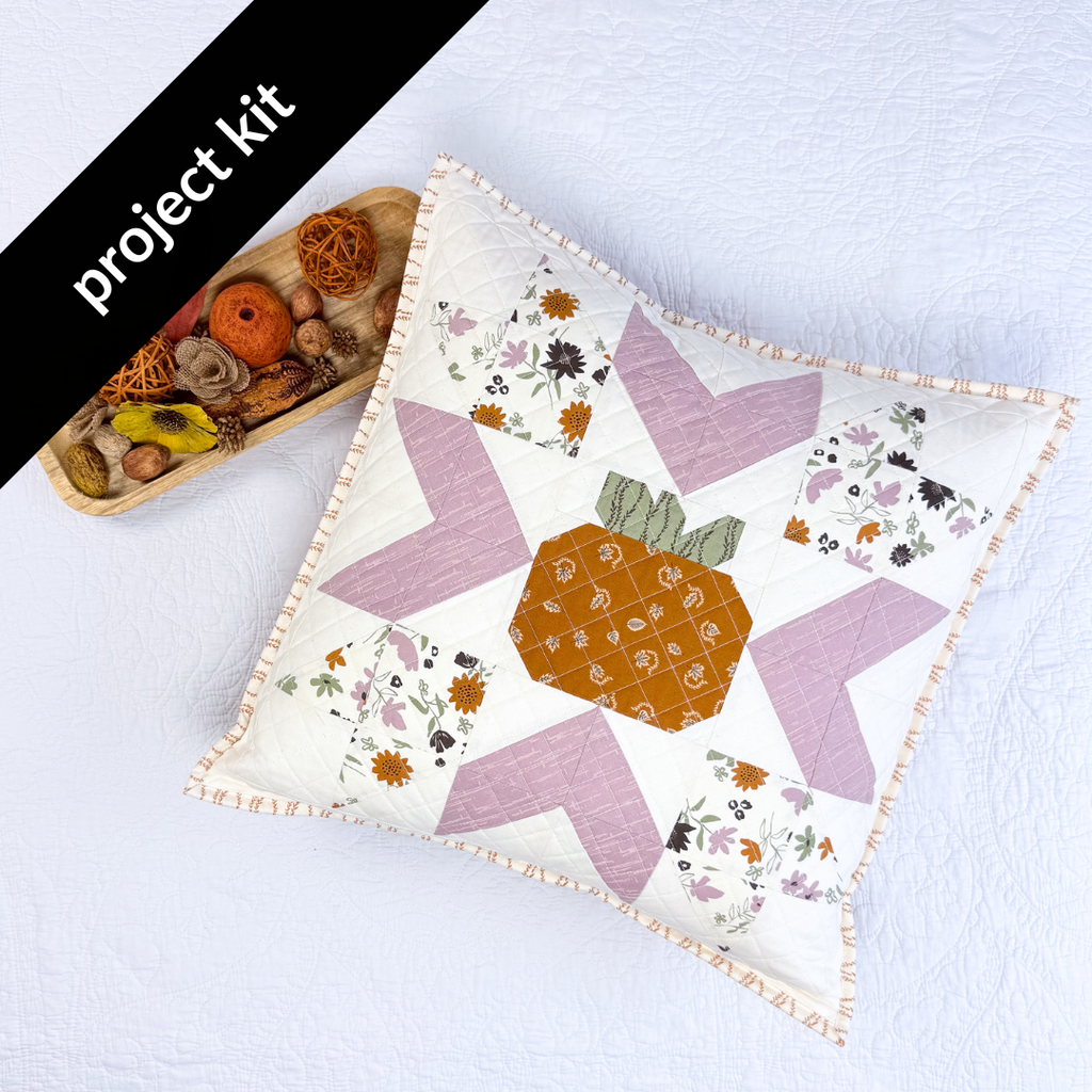 Project Kit: Pumpkin Barn Star Pillow