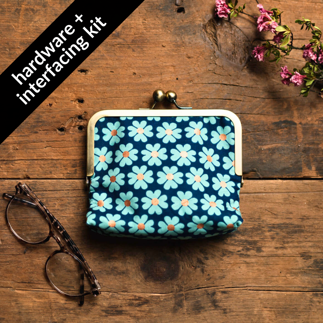 Kiss My Clasp Purse: Interfacing + Hardware Kit