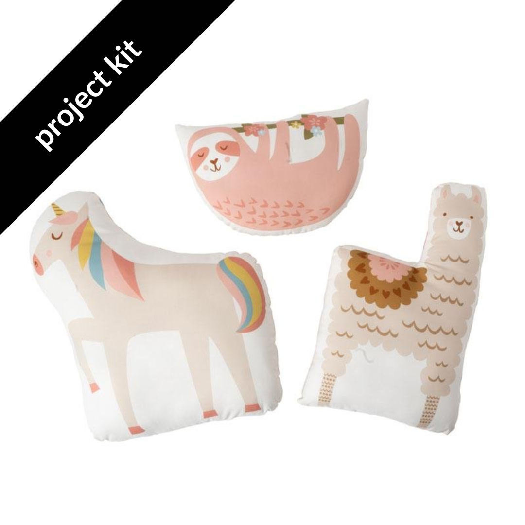 Cut Sew Create Project - Animal Pillows