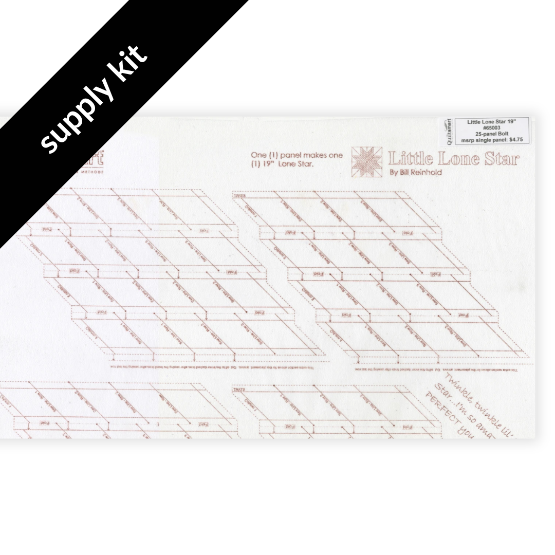 Quiltsmart 19" Little Lone Star Kit