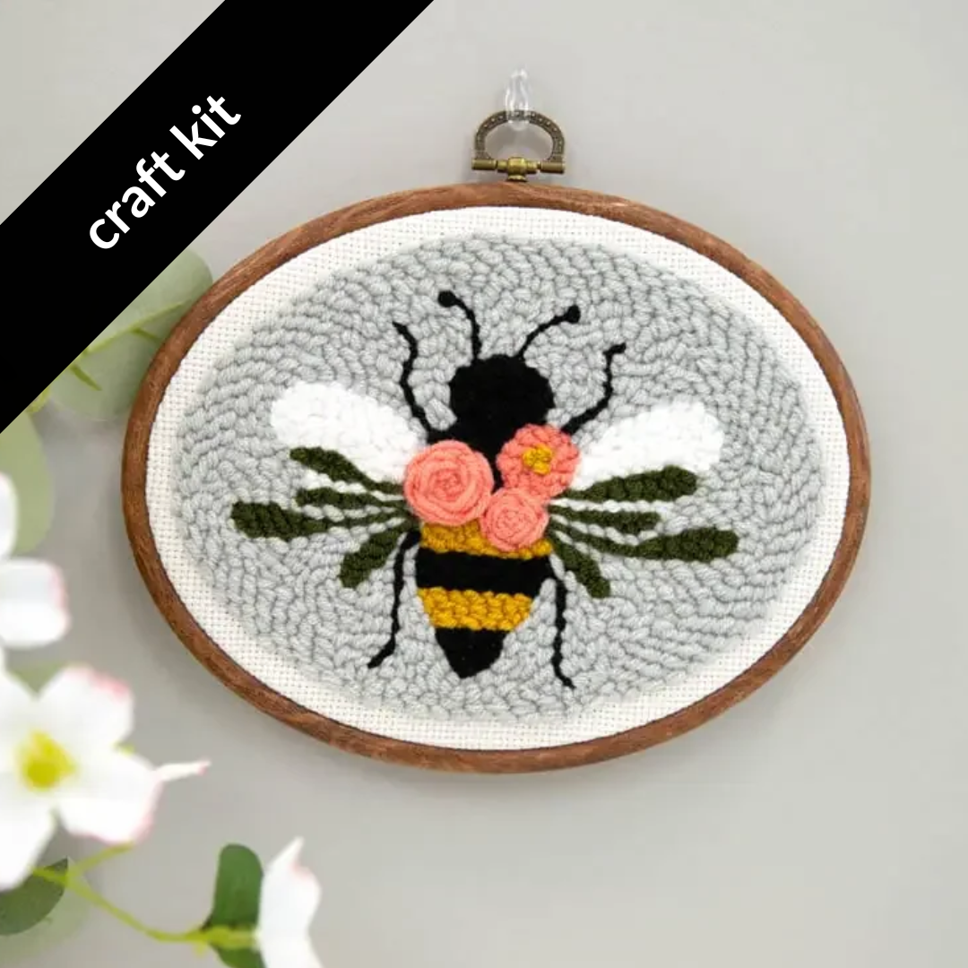 Punch Needle Kit - Bloomin' Bee