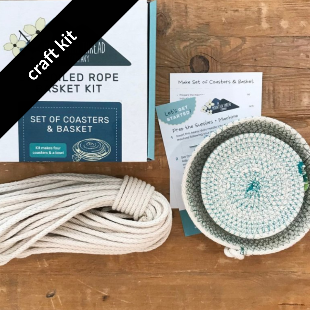 Rope Bowl with Coasters Kit