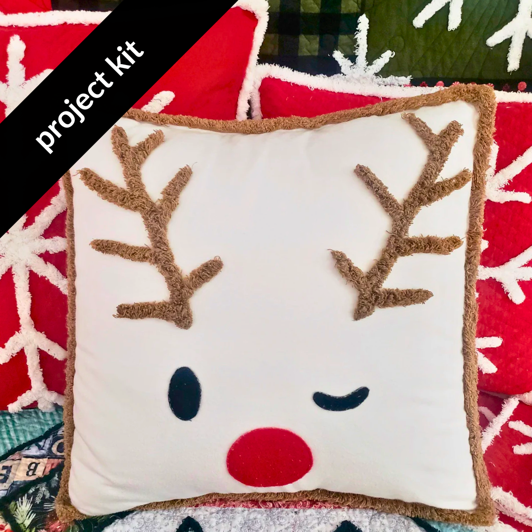 Reindeer Pillow Complete Kit
