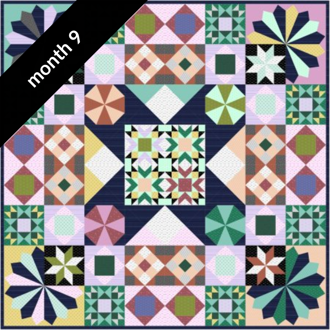 snazzy block of the month #9