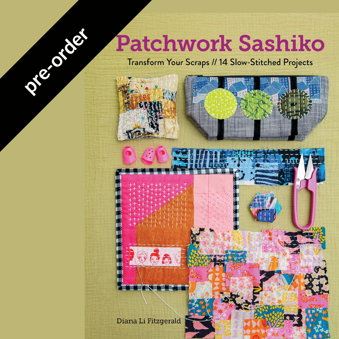 PRE-ORDER - Patchwork Sashiko Book by Banjo Flannel