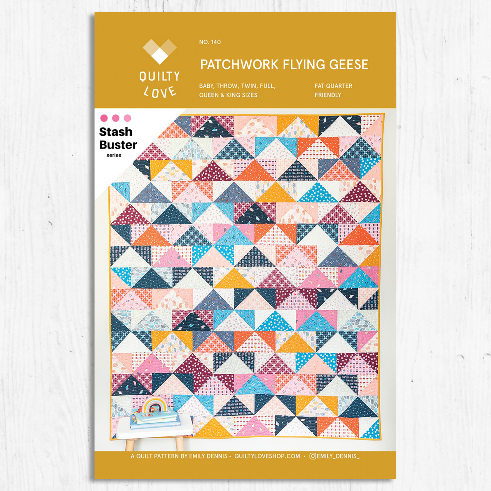 Quilty Love - Patchwork Flying Geese