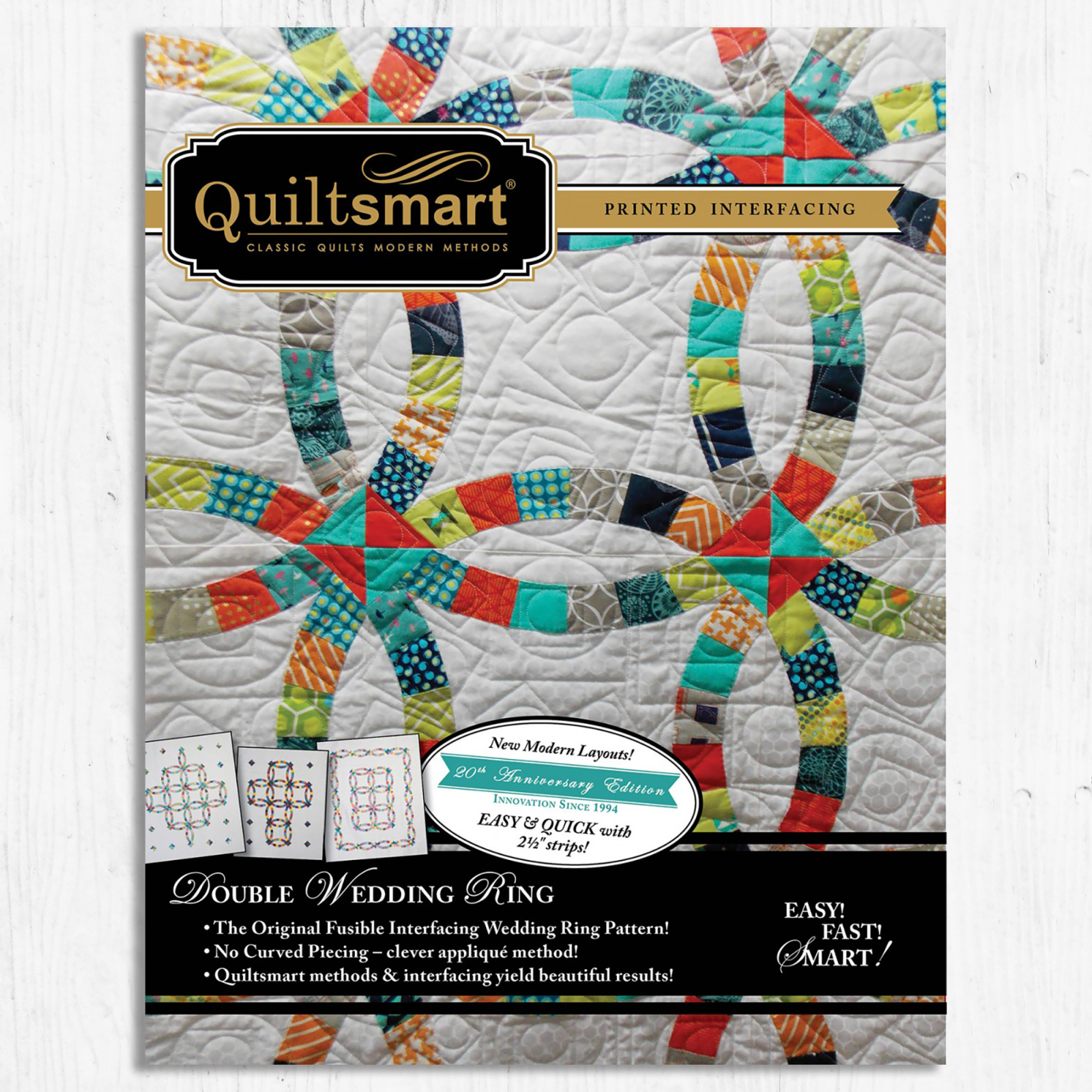 Quiltsmart - Double Wedding Ring INSTRUCTIONS ONLY