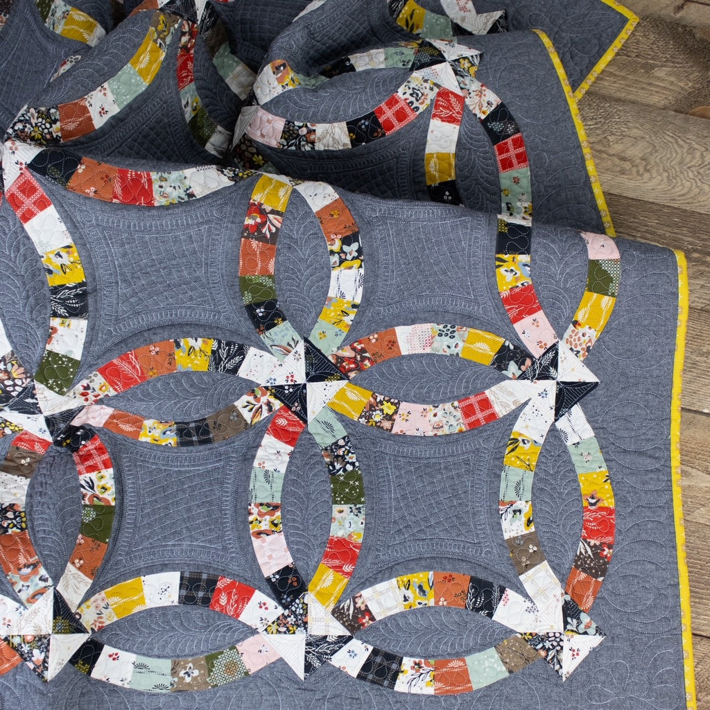 Quiltsmart Double Wedding Ring Interfacing Panel