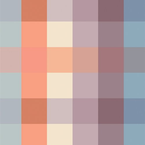 Slow Summer - Color Blocks - Haze Rayon