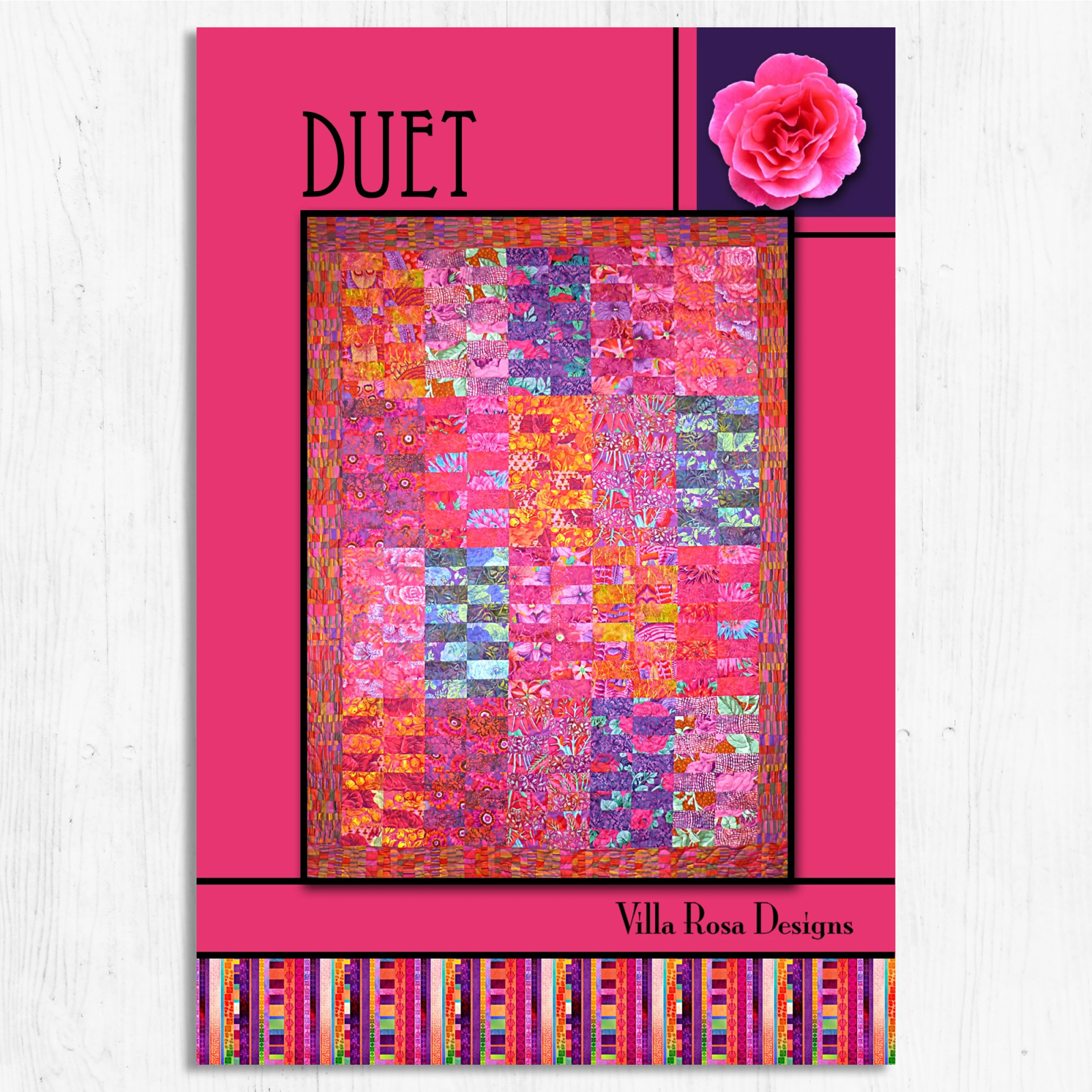 Villa Rosa - Duet Quilt