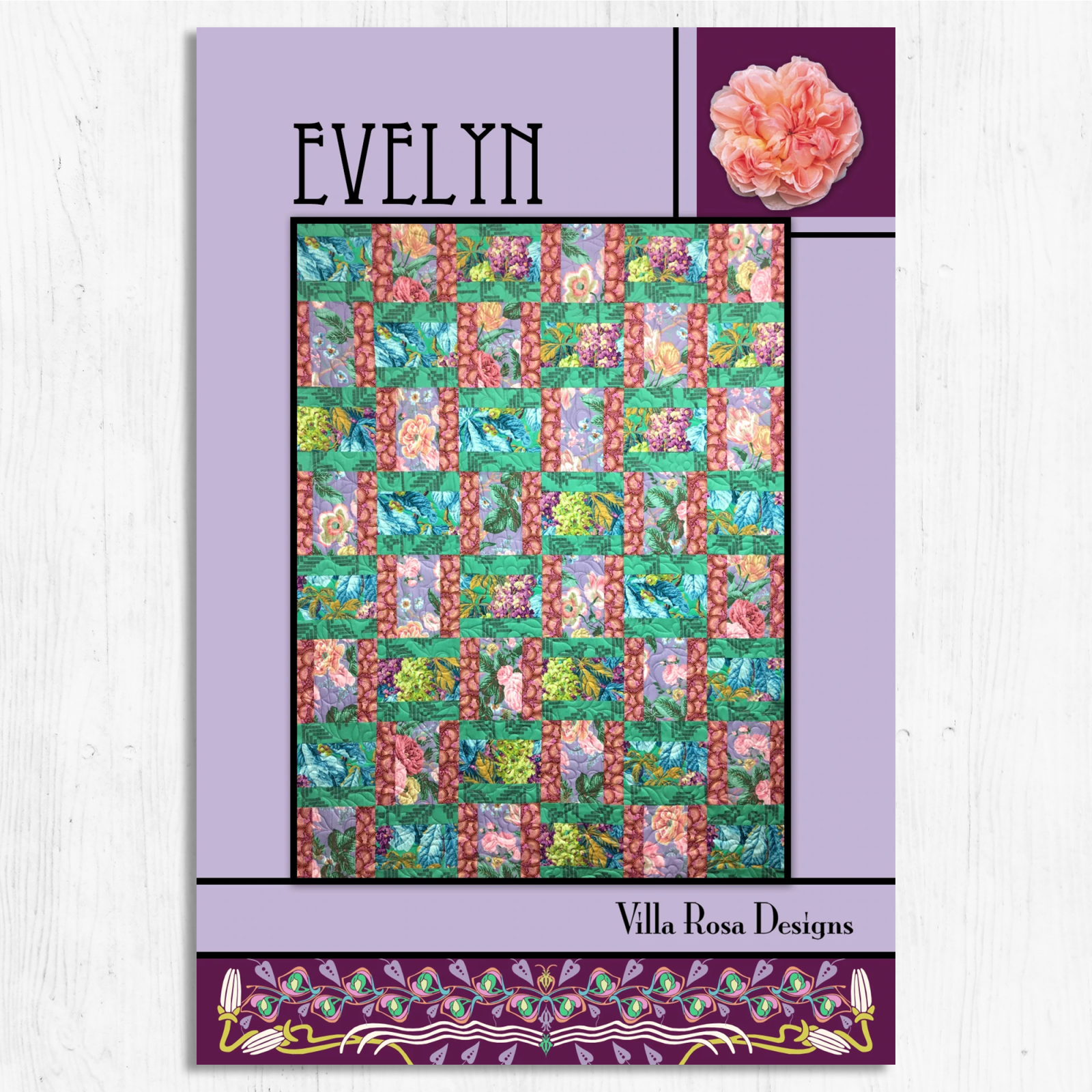 Villa Rosa - Evelyn Quilt