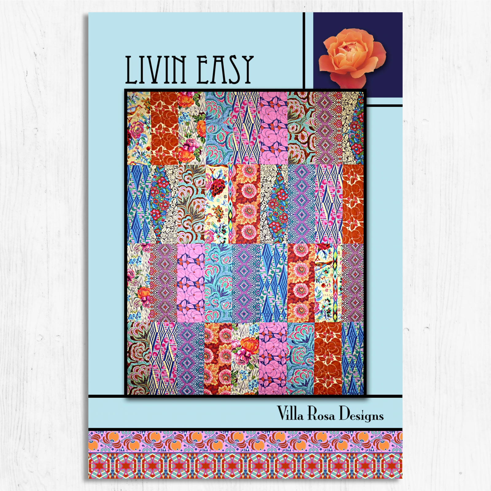 Villa Rosa - Livin Easy Quilt