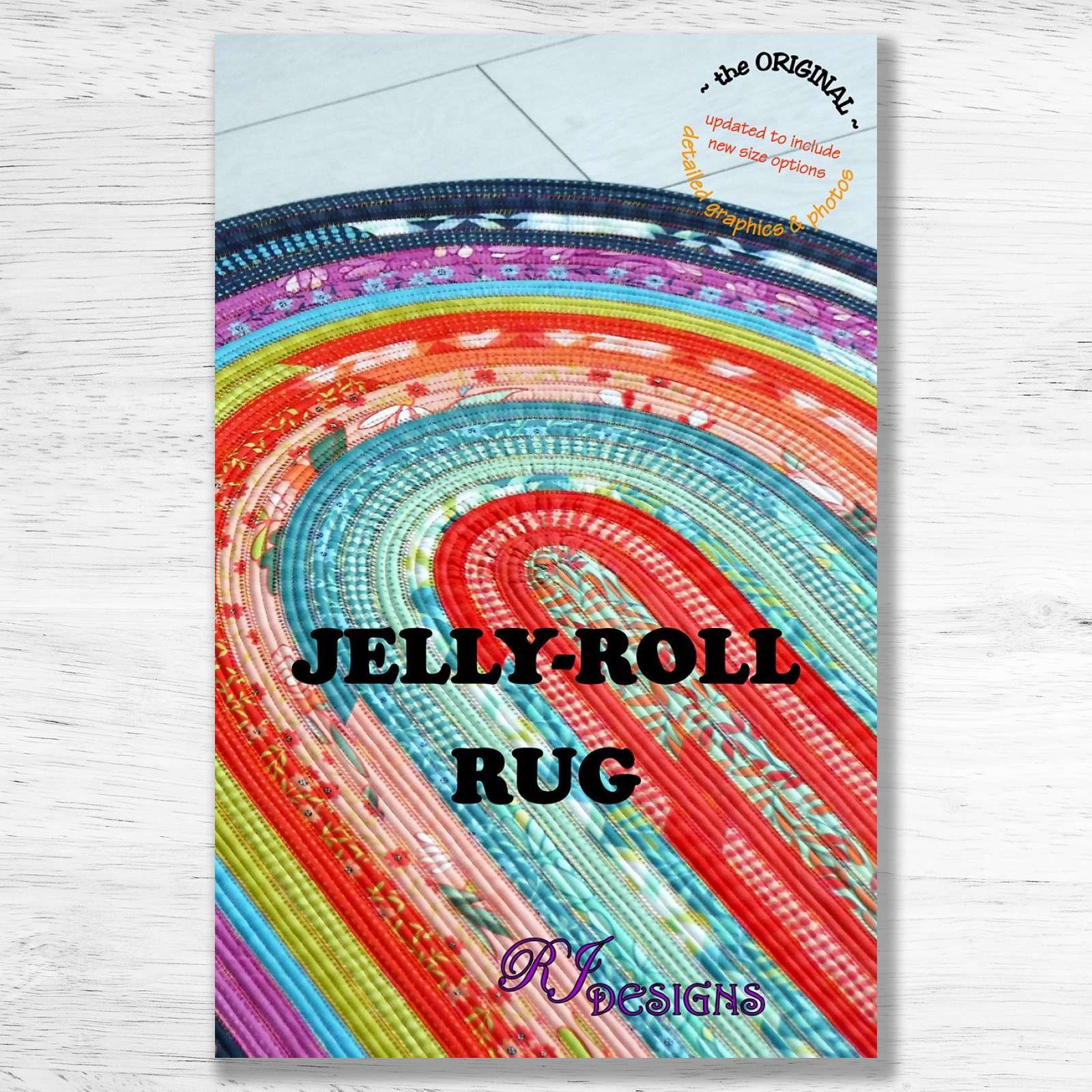 RJ Designs - Jelly Roll Rug Pattern