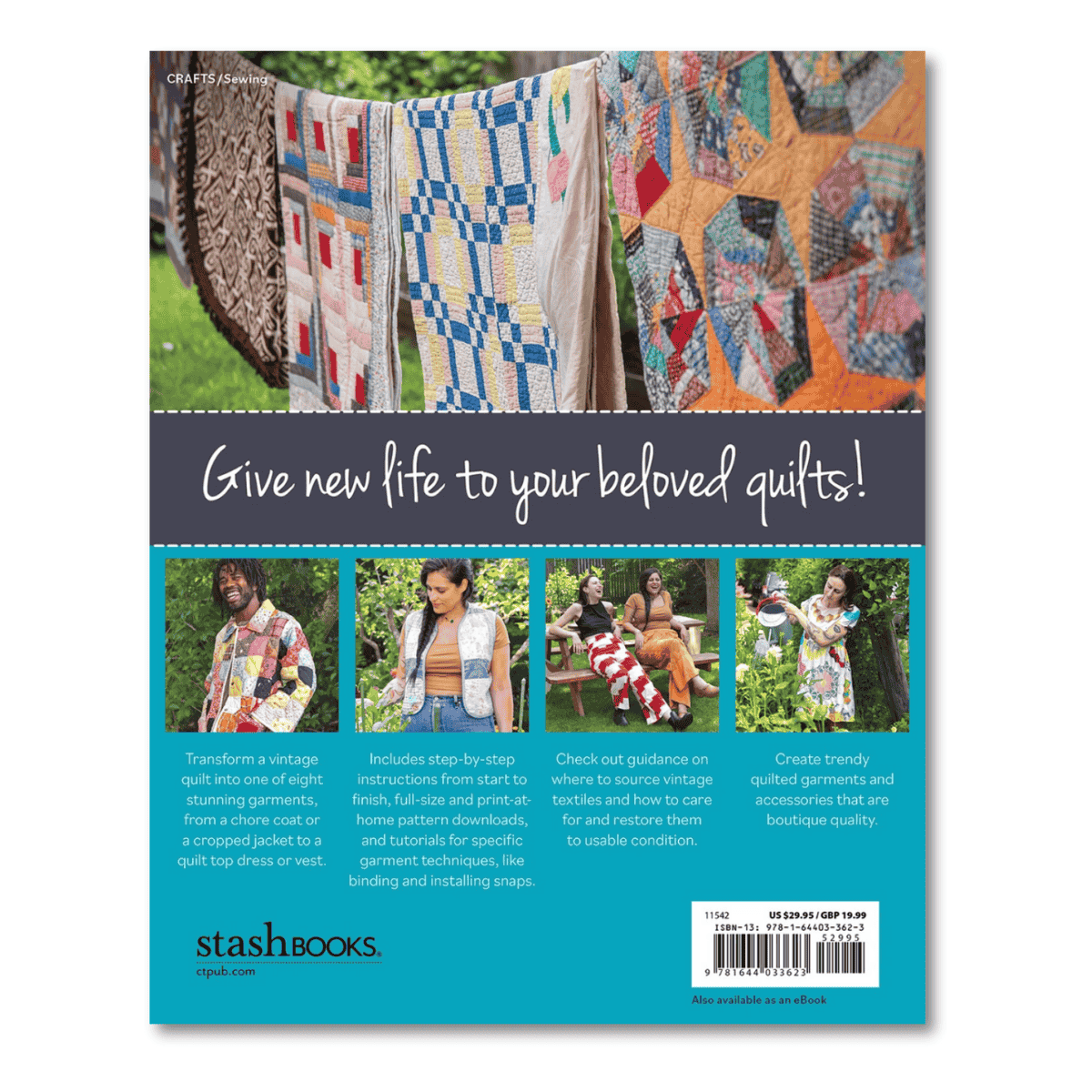 Reclaimed Quilts by Kathleen McVeigh and Dale Donaldson