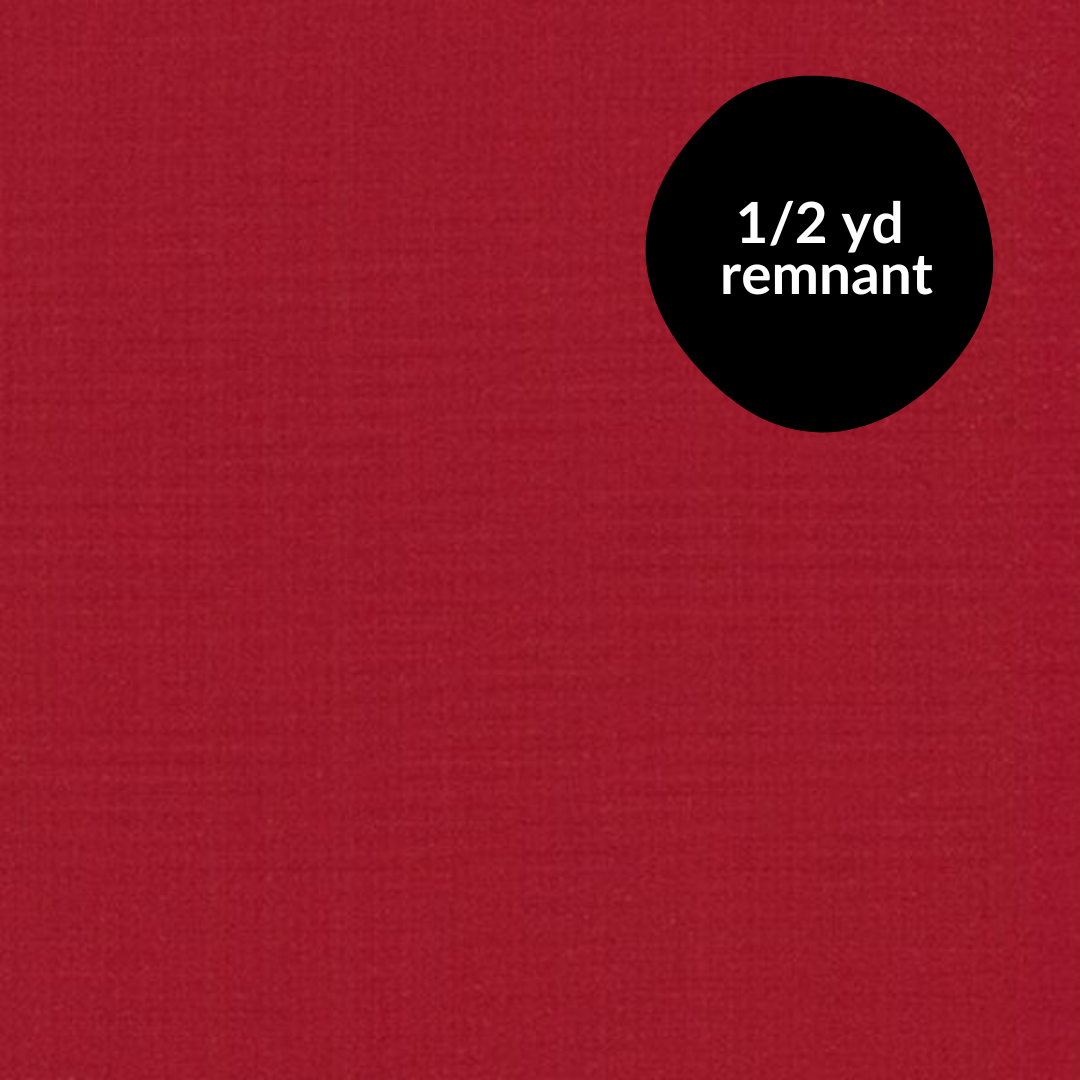 Remnant - 1/2yd Kona Cotton Solid - Wine