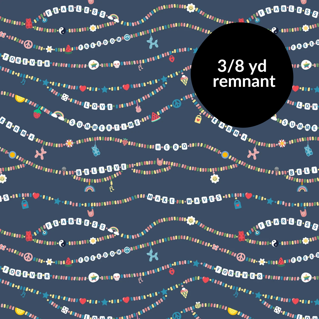 Remnant - 3/8yd Shimmer - Friendship Bracelets - Iris