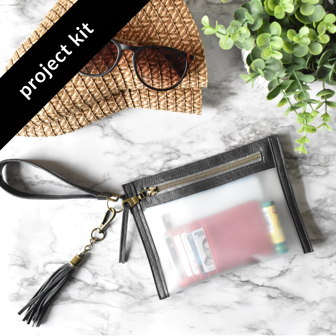 Taylor Vinyl Zipper Pouch Kit