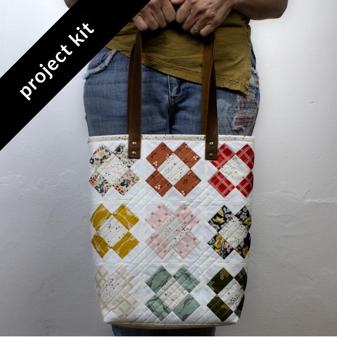 Mod Fresh Granny Tote Fabric Kit