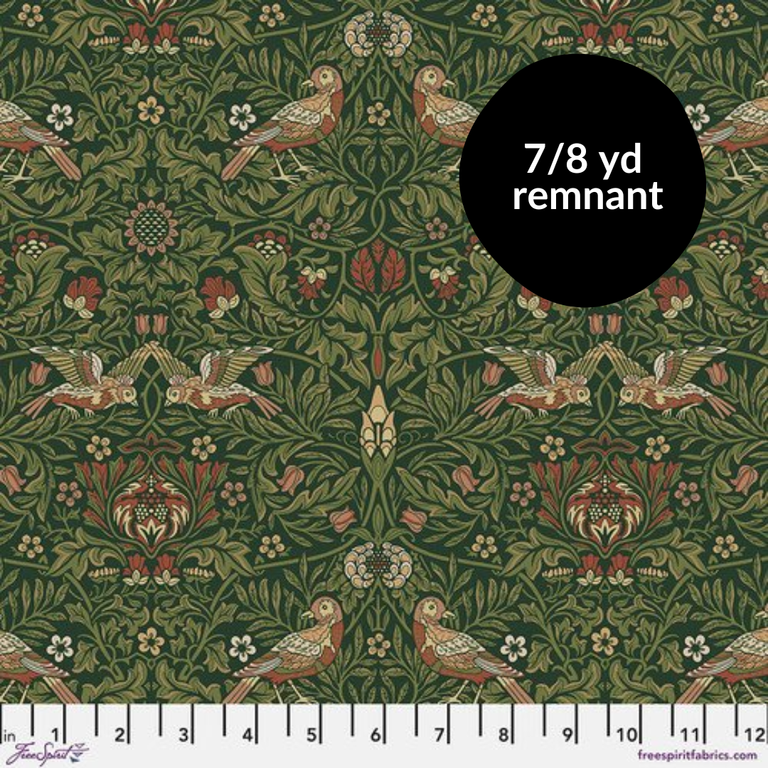 Remnant - 7/8yd Emery Walker's House - Bird - Tump