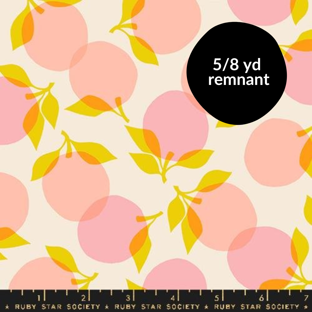 Remnant - 5/8yd Juicy - Peaches - Shell