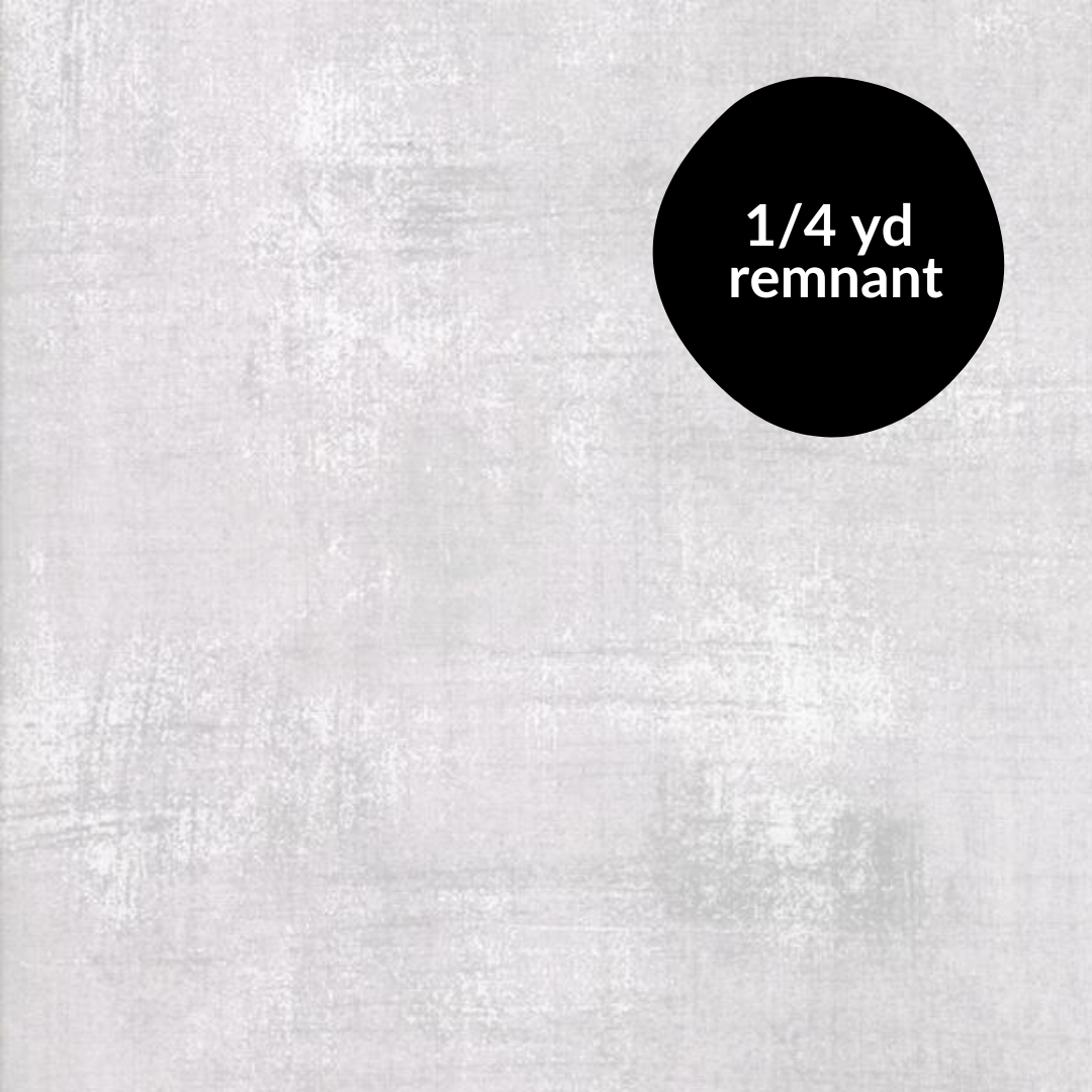 Remnant - 1/4yd Grunge Basics - Grey Paper 