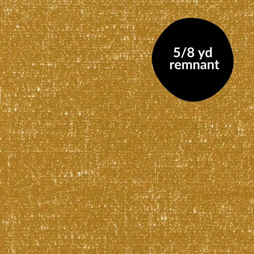 Remnant - 5/8yd Classic Tweeds - Gold Flannel 