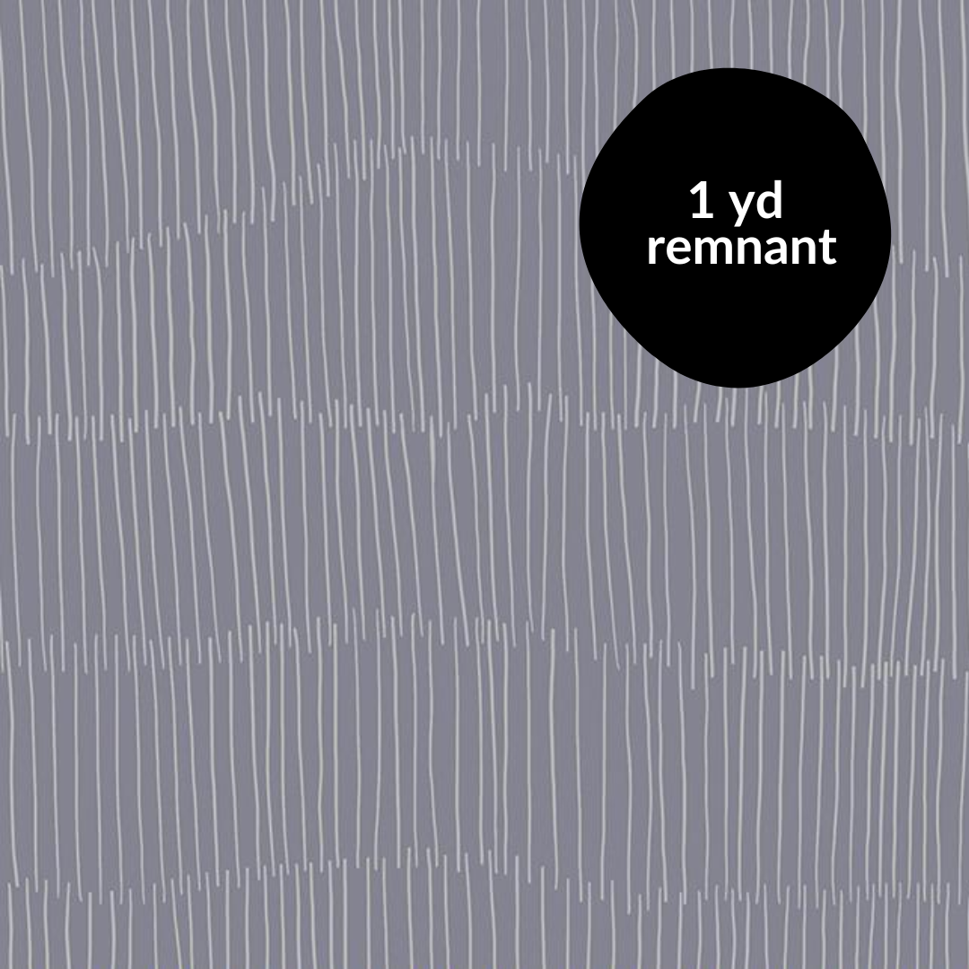 Remnant - 1yd Floradora - Stripe - Cloud