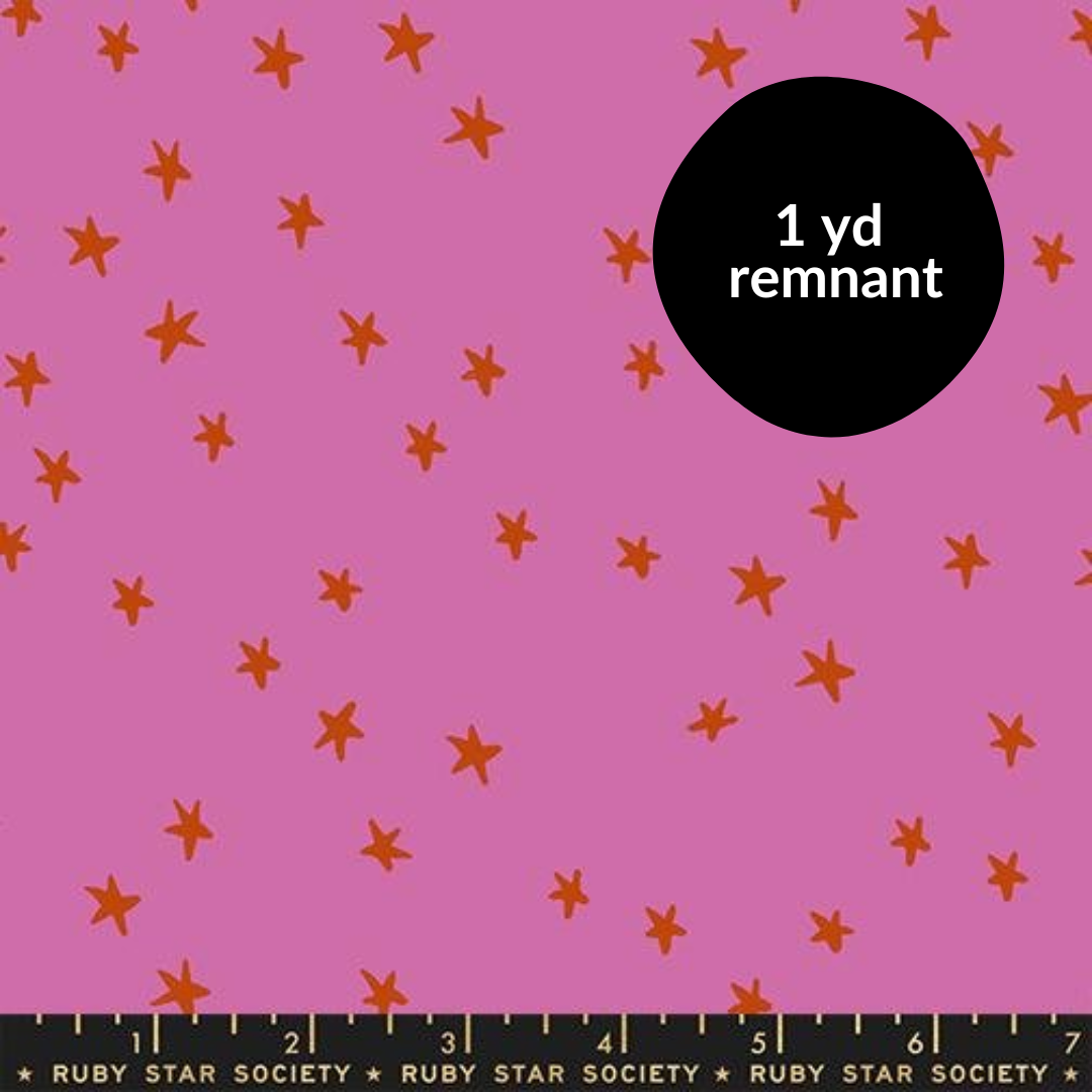 Remnant - 1yd Starry New - Heliotrope 