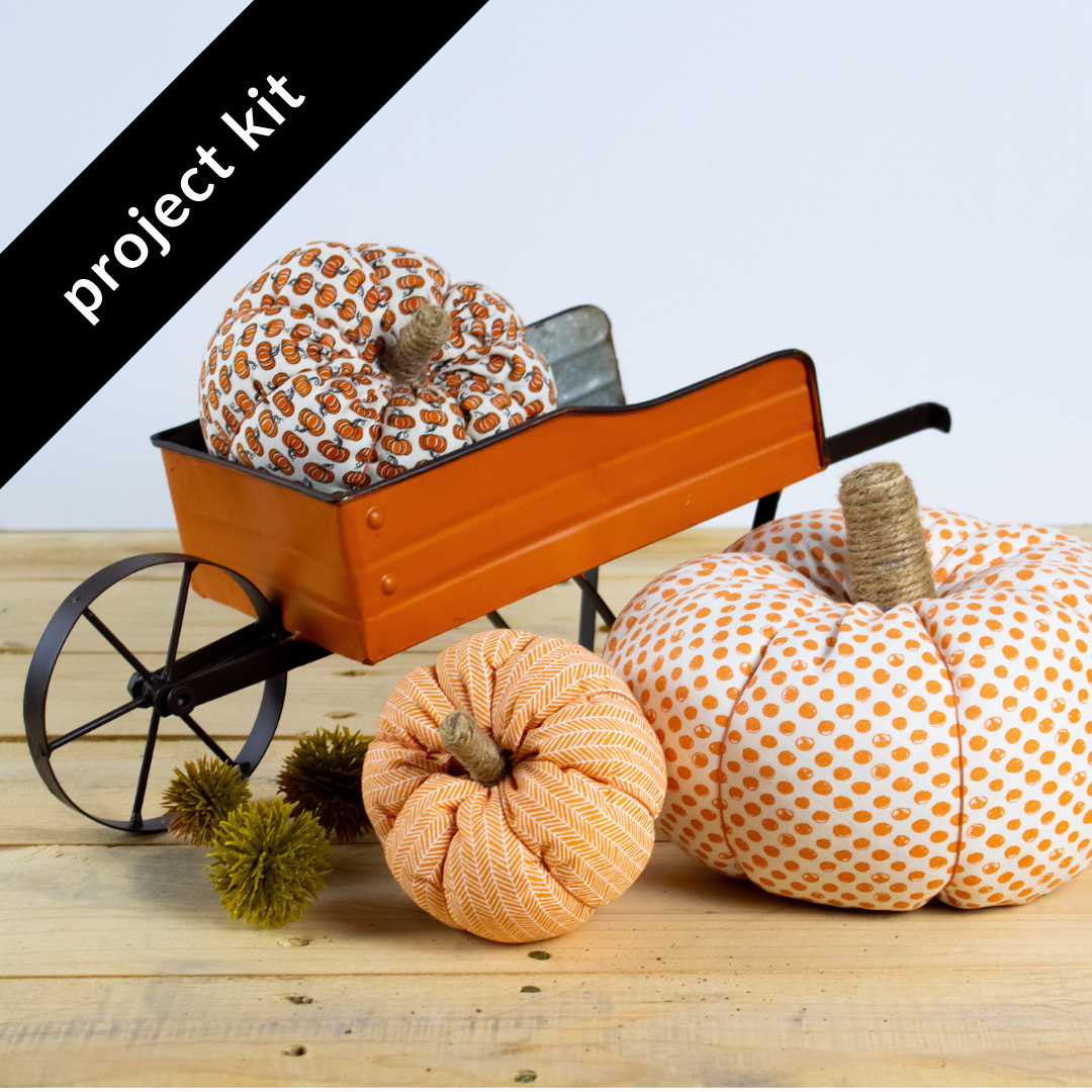 The Pumpkin Patch Fabric Pumpkin Kit