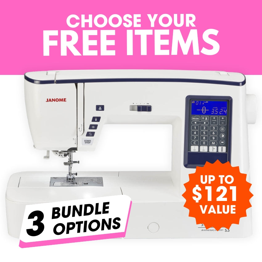 Janome Skyline S3 AE - Anniversary Edition - FREE SHIPPING