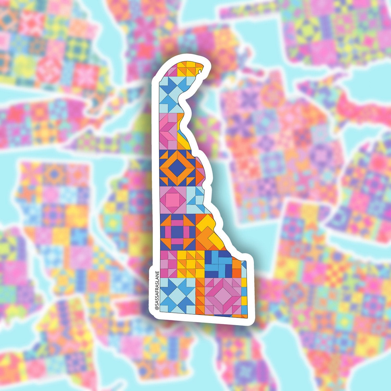 State Sticker - Delaware