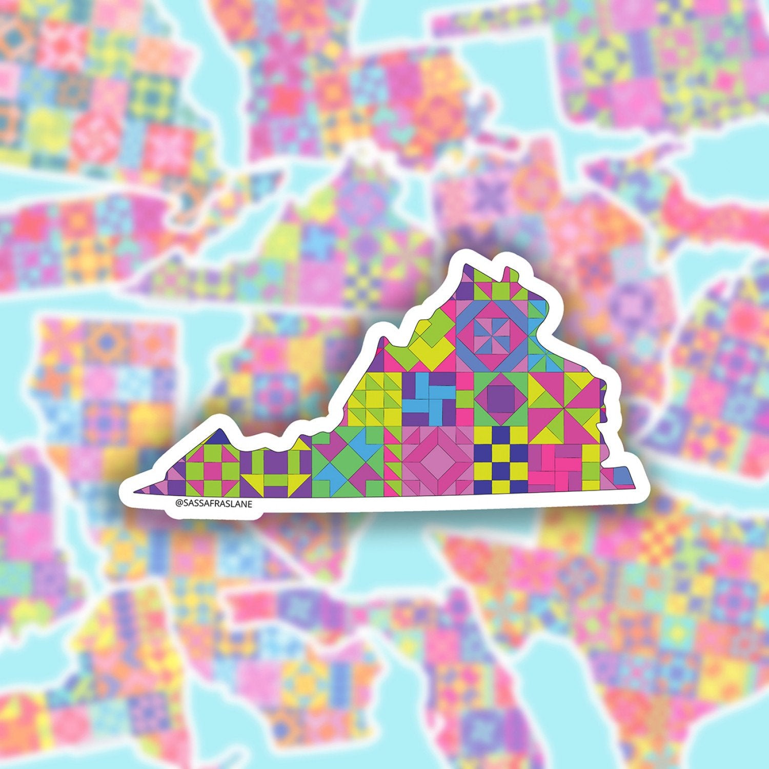 State Sticker - Virginia