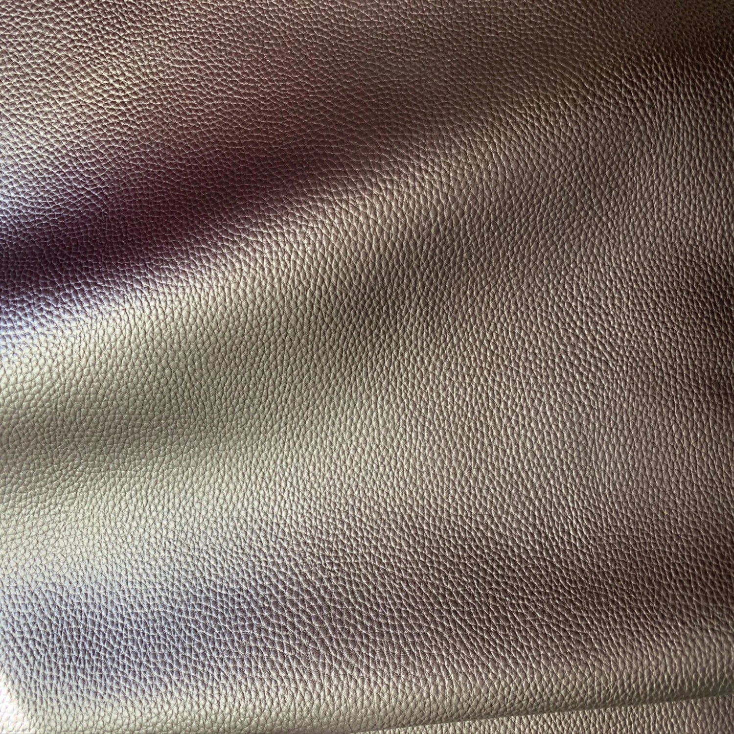 Faux Leather Vinyl - Moonglow Taupe - 18" x 26"