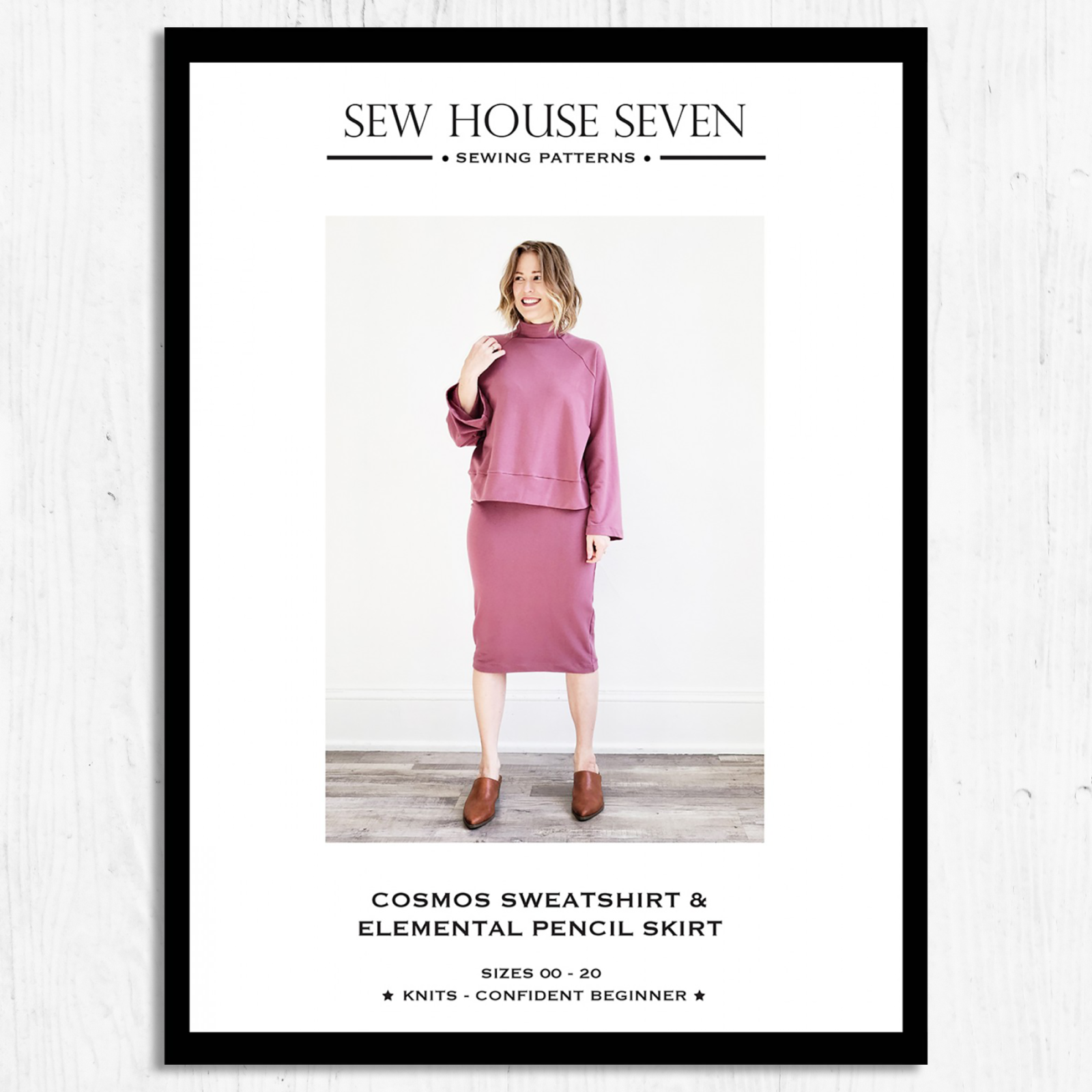 Sew House Seven - Cosmos Sweatshirt & Elemental Skirt