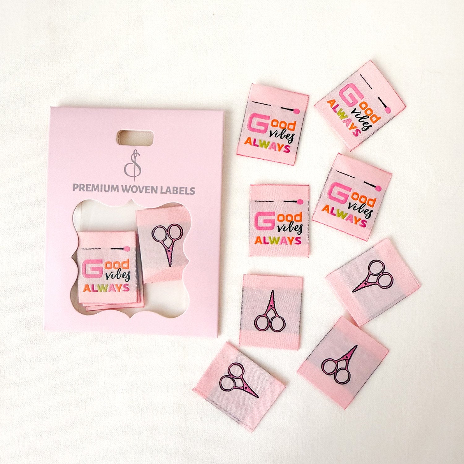 Minki Kim - Good Vibes Woven Labels 