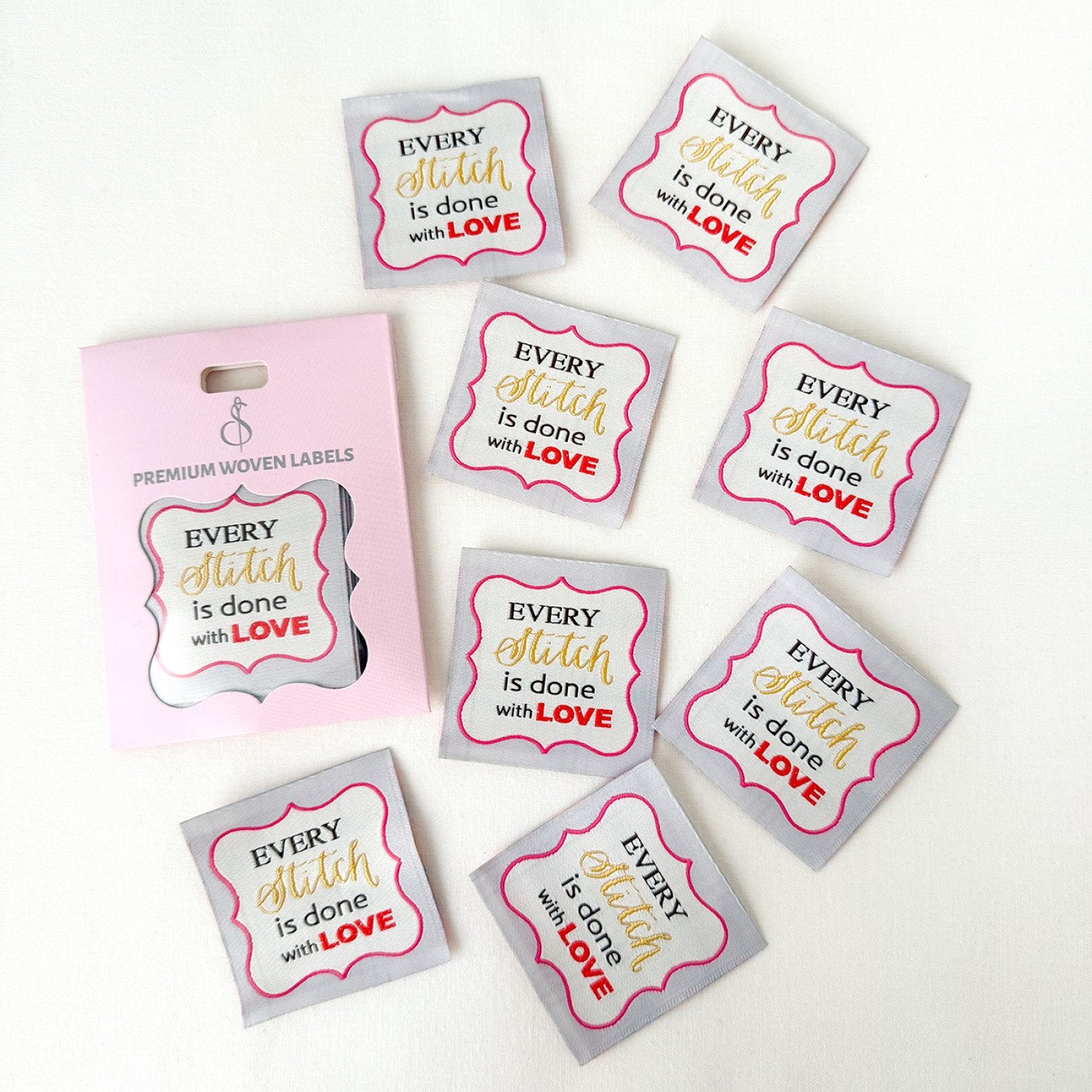 Minki Kim - Every Stitch Woven Labels