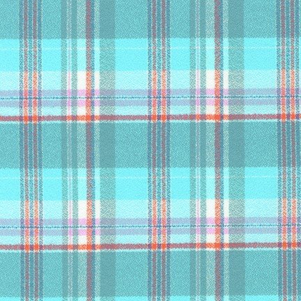 Mammoth Junior Flannel - Aqua 2