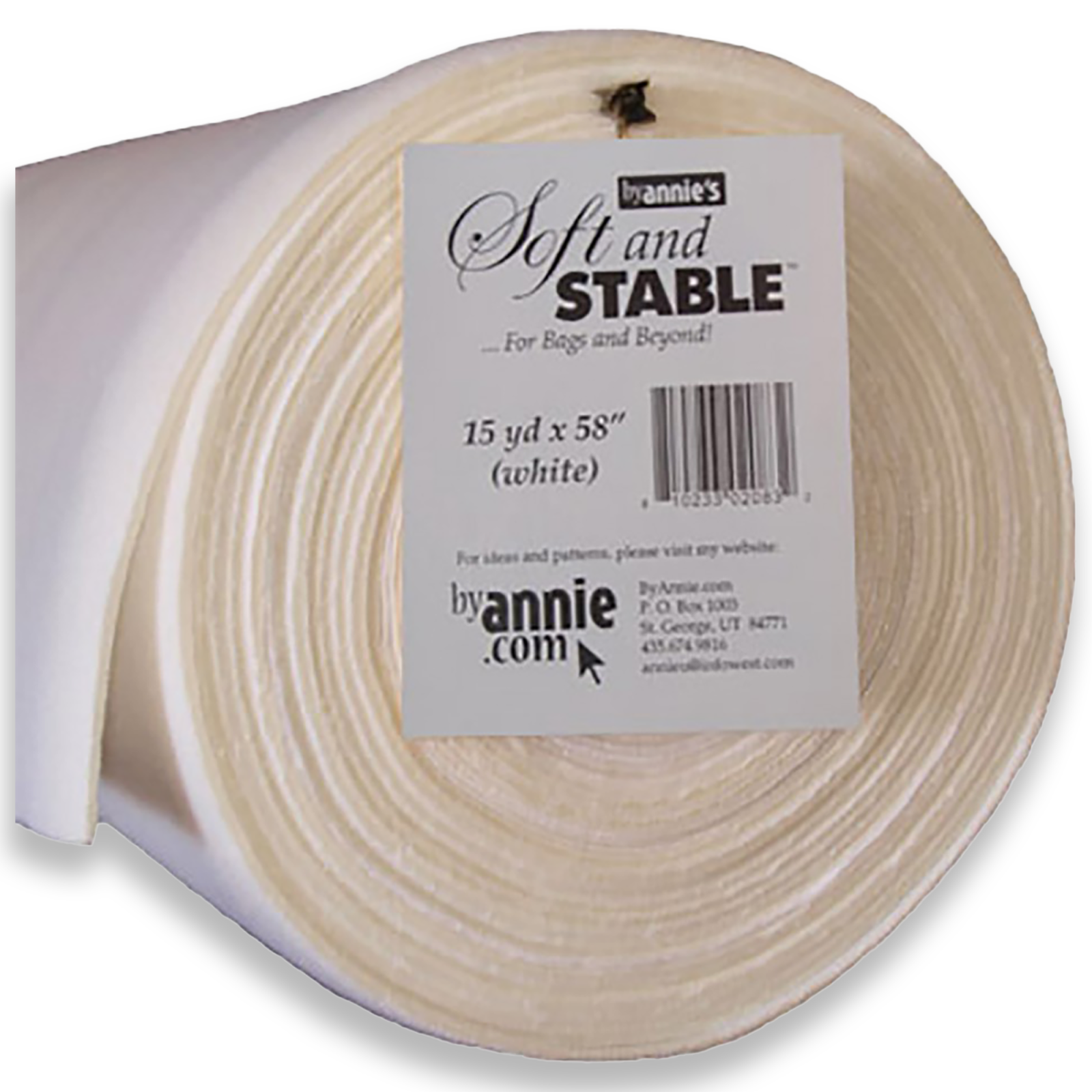 Soft & Stable By The Yard - White 