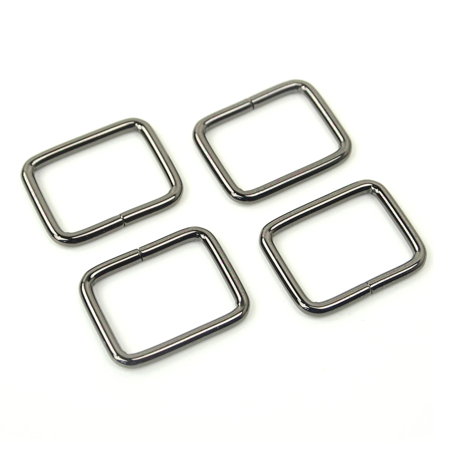 Sallie Tomato Rectangle Rings - 1" - Set of 4