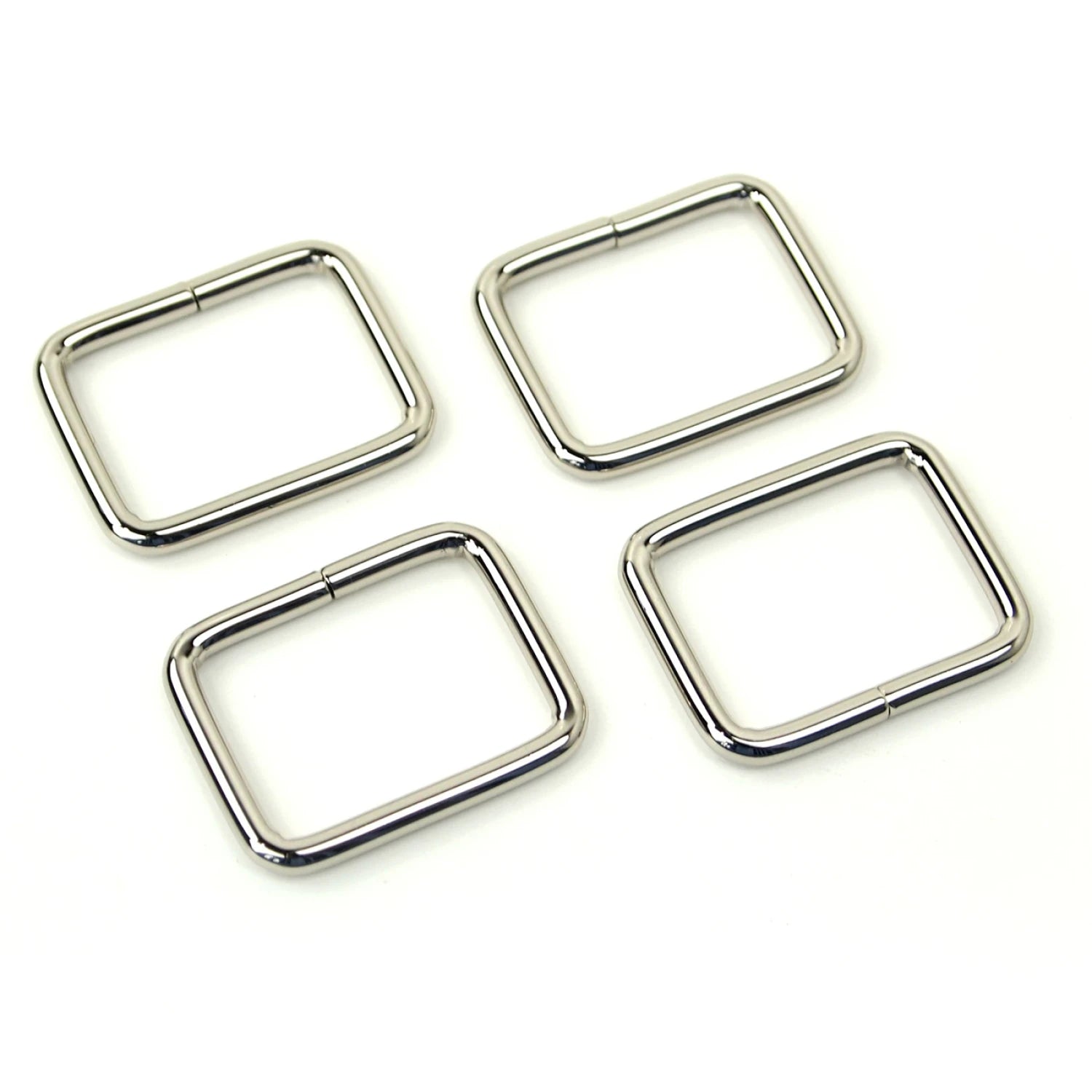 Sallie Tomato Rectangle Rings - 1" - Set of 4