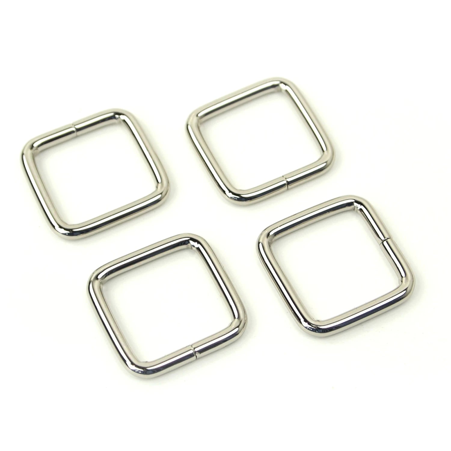 Sallie Tomato Rectangle Rings - 3/4" - Set of 4