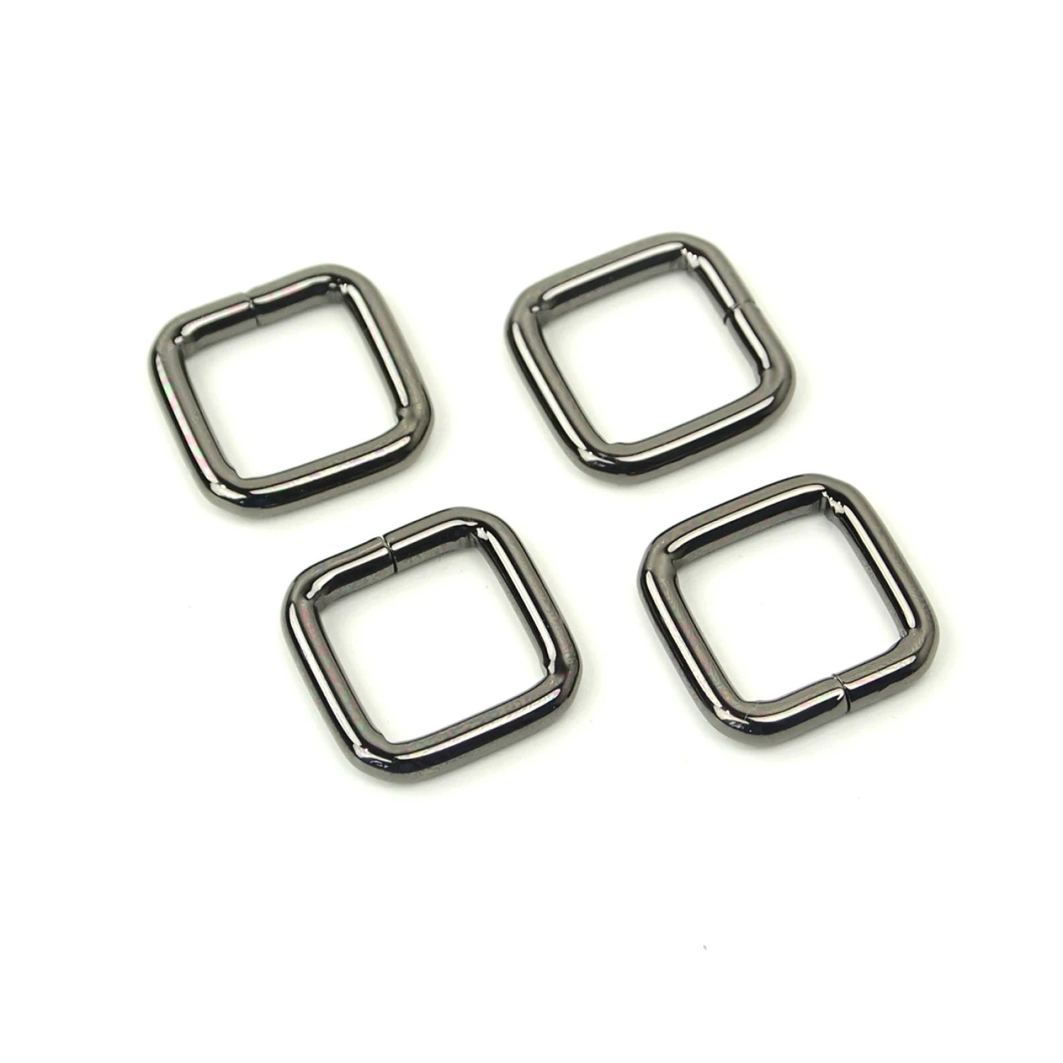 Sallie Tomato Rectangle Rings - 1/2" - Set of 4