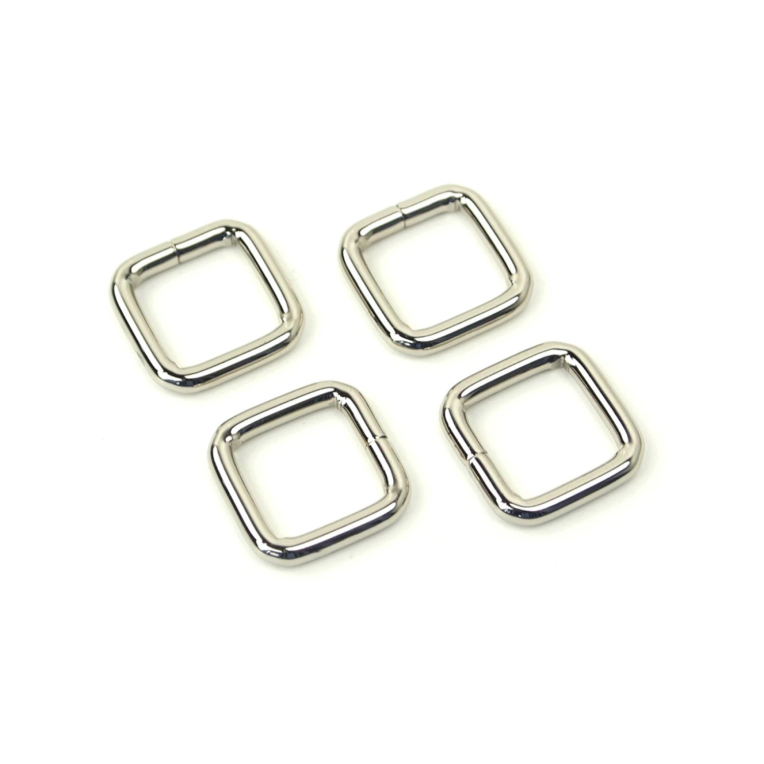 Sallie Tomato Rectangle Rings - 1/2" - Set of 4