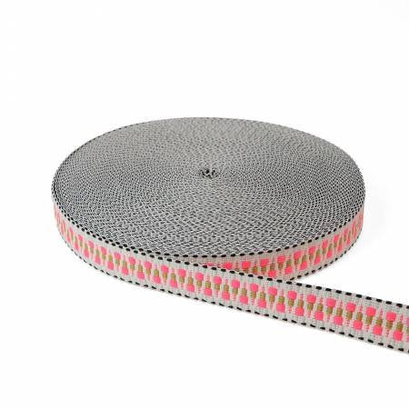 Polyester Webbing - 1-1/2" wide - Elixir - Sorbet