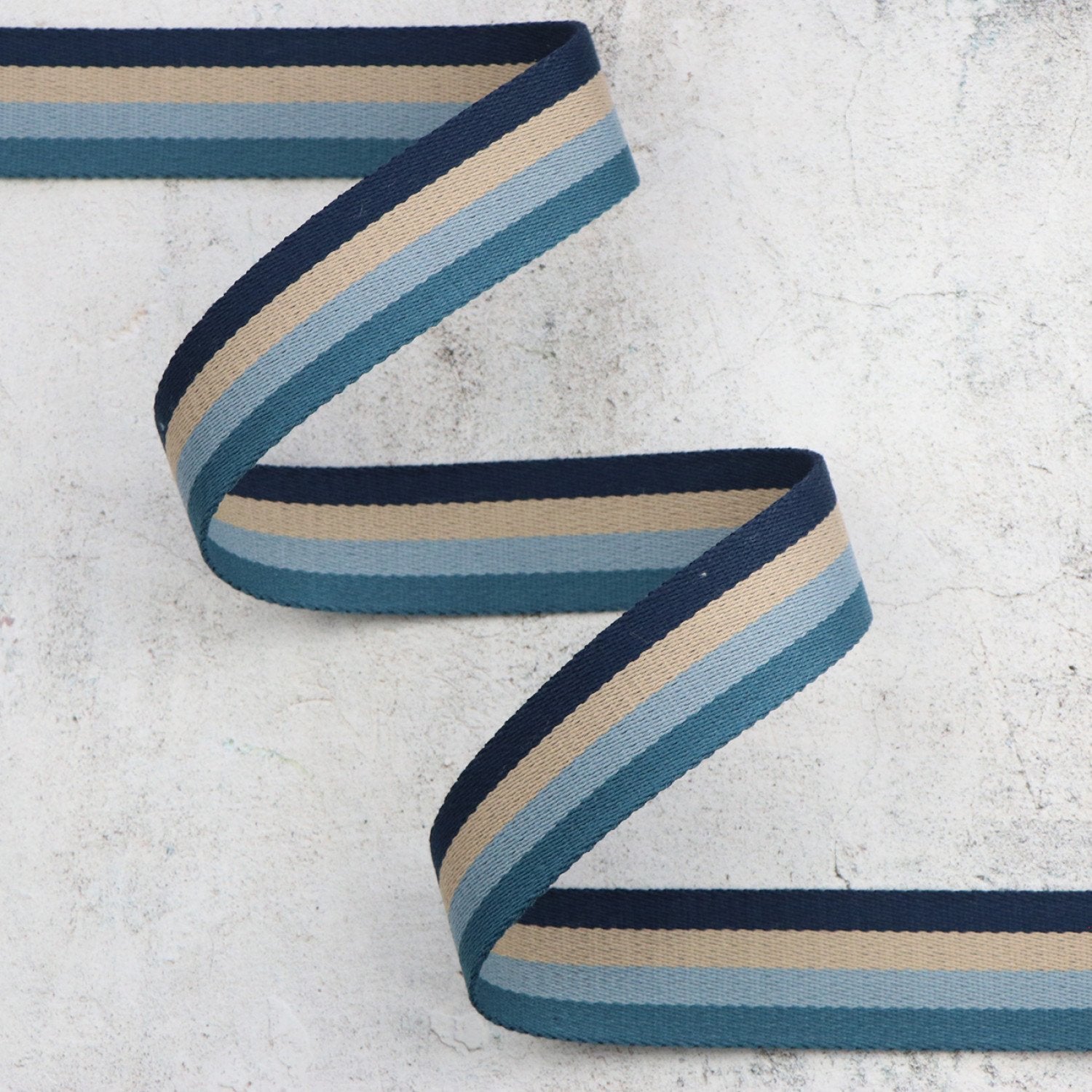 Striped Coastal 1-1/2" Webbing