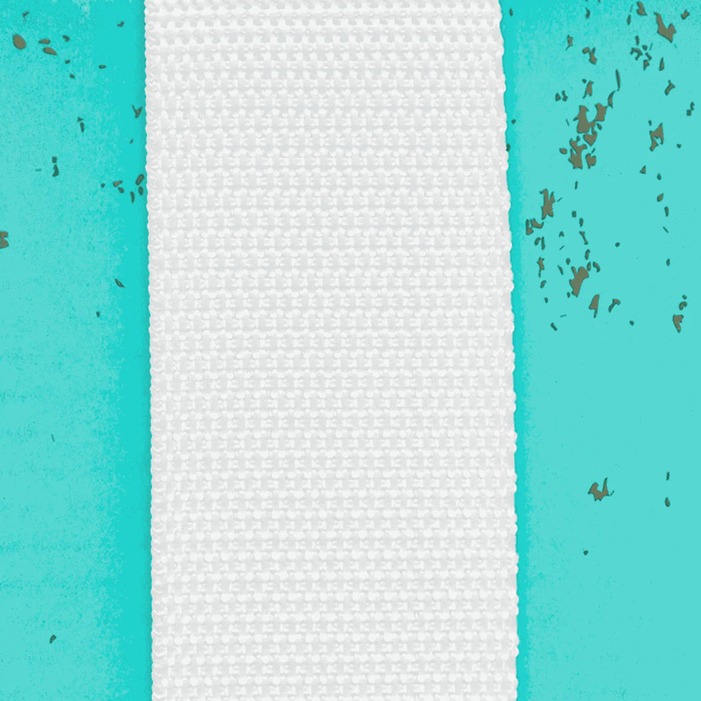 Polypro Webbing 1in - White