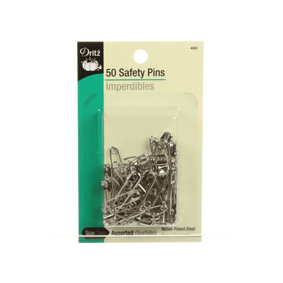 Safety Pins Assorted Sizes 50ct