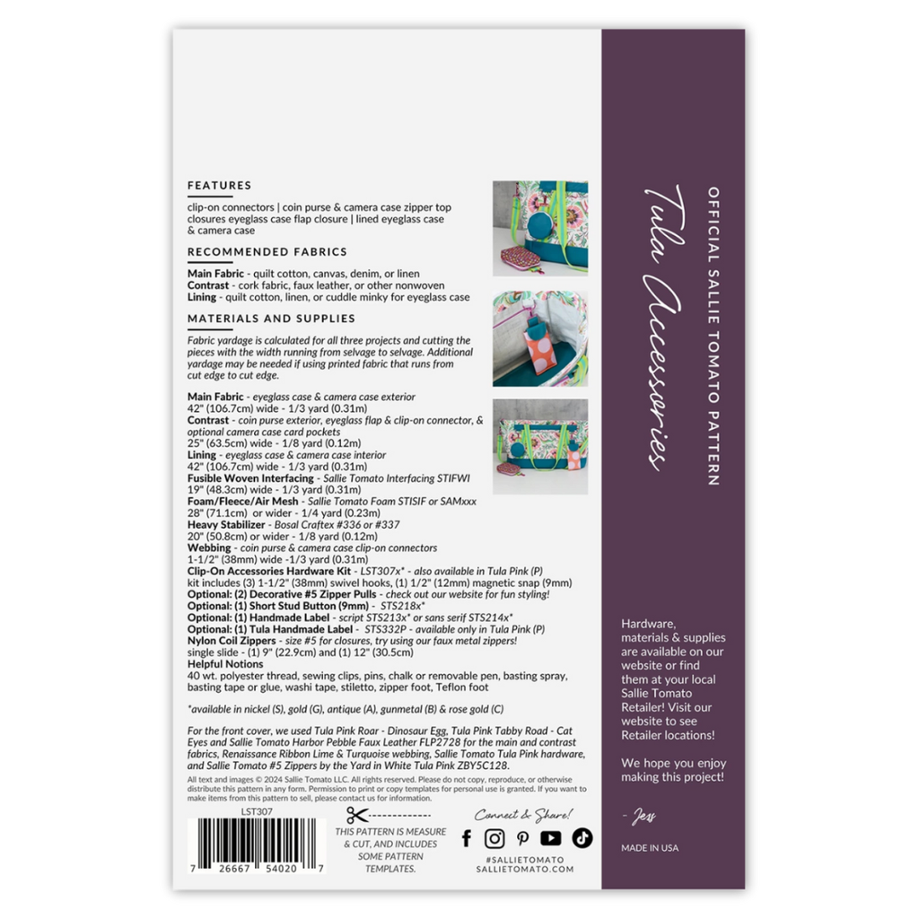 Sallie Tomato - Tula Accessories