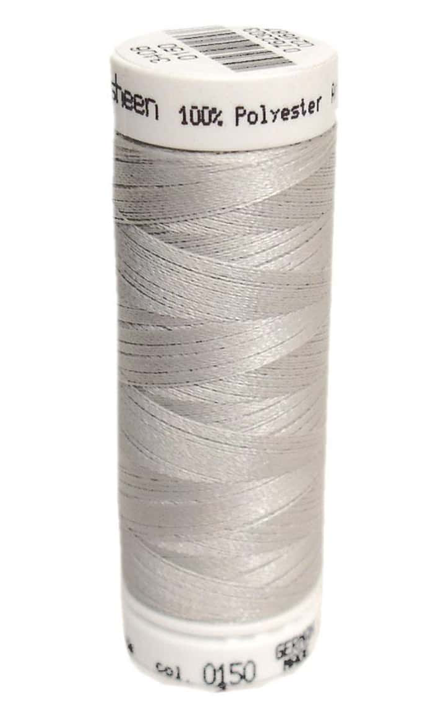 Mettler Poly Sheen Thread - 220 yds - Mystik Grey